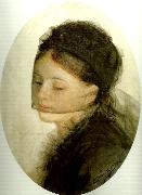 Anders Zorn kvinna France oil painting artist